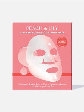 Peach & Lily Glass Skin Ginseng Collagen Mask (Bundle Of Two)